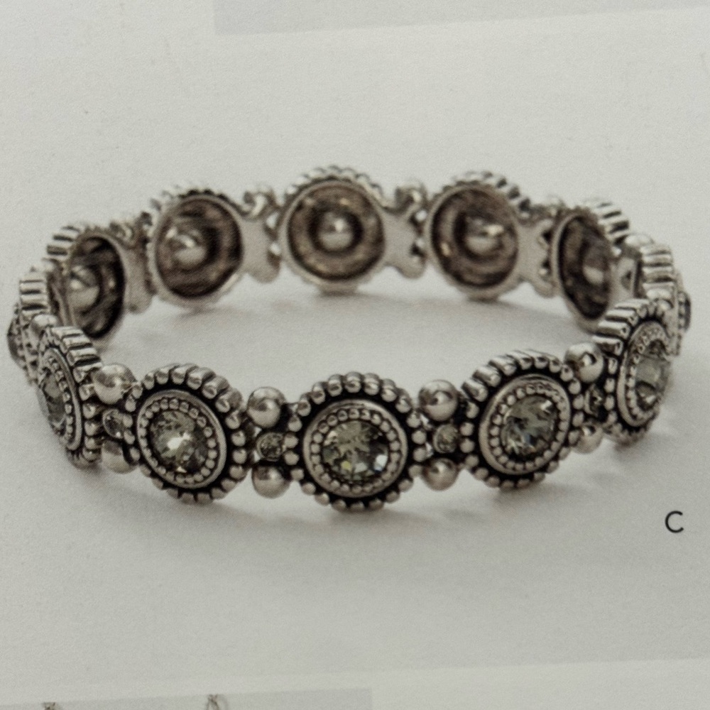 Touchstone Crystal by Swarovski, Sedona Stretch Bracelet, New